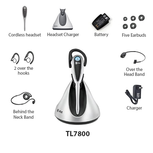 at&t cordless headset