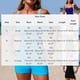 thumbnail image 3 of Trajes de baño Amzcrzy Tankini para mujer, traje de baño de , bikini de mujer de color sólido a juego con bolsillo, traje de baño deportivo Tangini dividido, traje de baño verde militar, XL, 3 of 7