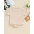 thumbnail image 6 of New to the Cousin Crew Outfit Baby Boy Girl Bubble Romper Long/Short Sleeve Oversized Bodysuit Infant Summer Clothes, 6 of 7