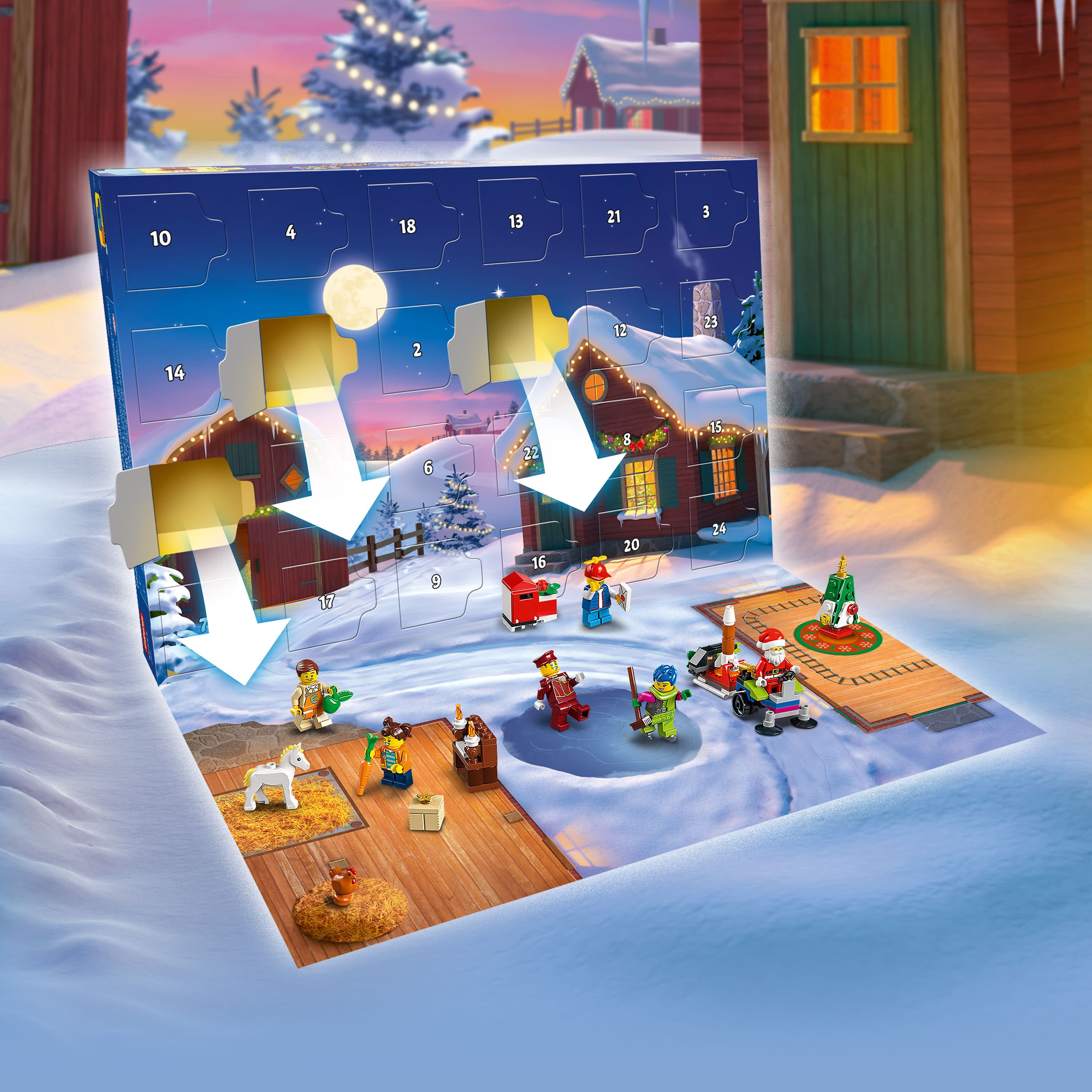 Walmart lego city advent calendar sale