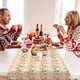 thumbnail image 5 of 1 suministros de decoración navideña, manteles individuales con bandera de mesa impresa de lino, adornos decorativos para mesa, 5 of 5