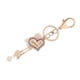 thumbnail image 2 of Rhinestone Heart Key Ring with Zinc Alloy and Rose Gold Color for Bag Hanging Decor Lightweight and Durable 0.5 inch, 2 of 3