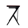 thumbnail image 4 of Escritorio Gamer Compacto EKE 80×50 – Mesa Gaming con Acabado Fibra de Carbono y Estructura de Acero con Superficie Antideslizante Plegable, 4 of 7