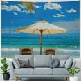 thumbnail image 4 of Patifu Beach Vacation Tapestry Wall Hanging Unique Style Graphic Tapestries for Home Wall Decor Art Living Room Bedroom Farmhouse Dorm 60x50inch, 4 of 6
