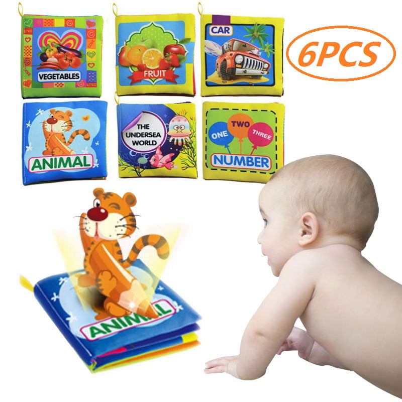 Educational Book Toy for Toddlers Baby Kids Children Vegetables book 