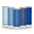 thumbnail image 1 of GÜTERMANN Sew-All polyester fil No. 120 Colour Gradient 5-Pack, Light bleu, 128 m (140 yd), 1 of 3