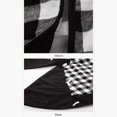 thumbnail image 2 of Double Layers Multi-color Flannelette Buffalo Plaid Check Christmas Tree Skirt  48”, 2 of 9