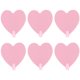 thumbnail image 3 of 6 ganchos de pared decorativos en forma de corazón de acero inoxidable para colgar toallas de baño y ducha, 3 of 7
