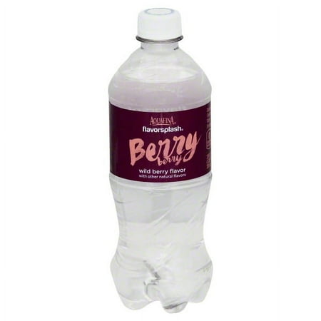 Aquafina Flavor Splash Wild Berry Water, 20 Fl. Oz.