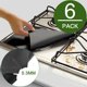 thumbnail image 3 of Cubiertas para Quemadores de Estufas Protectores de Estufas de Gas Forro Limpio Antiadherente Reutilizable Grueso para Cocinar en La BPA 27 6 piezas Macarena almohadilla del quemador de la estufa, 3 of 8