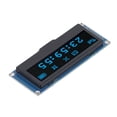 thumbnail image 1 of 2.23 Inch Screen Module, 3.3V Low Power Consumption Multifunctional Digital Screen Board Compact Size Thin Organic Layer  for Small Home Appliance MRC162B Blue Display, 1 of 7