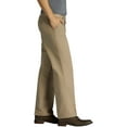 thumbnail image 3 of Lee Mens Total Freedom Stretch Straight Fit Flat Front Pant 32W x 34L Pebble, 3 of 3