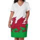 thumbnail image 3 of Flag of Wales - Welsh Flag Loose Pocket Dress Women's summer dresses evening dresses luxury 2025 Beachwear Long veiled dresses, 3 of 7