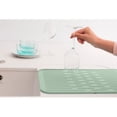 thumbnail image 2 of Escurreplatos de silicona Brabantia Sinkside (verde jade), escurridor suave y antideslizante para encimeras de cocina, ideal para lavavajillas., 2 of 5