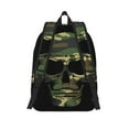 thumbnail image 4 of Camouflage Skull Kids School Backpack for Boys Girls,Travel Laptop Backpacks Book Bag Hiking Camping Daypack Age 5-10, 4 of 7