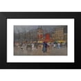 thumbnail image 2 of Eugène Galien-Laloue 14x10 Black Modern Framed Museum Art Print Titled - Le Moulin Rouge, Paris, 2 of 5