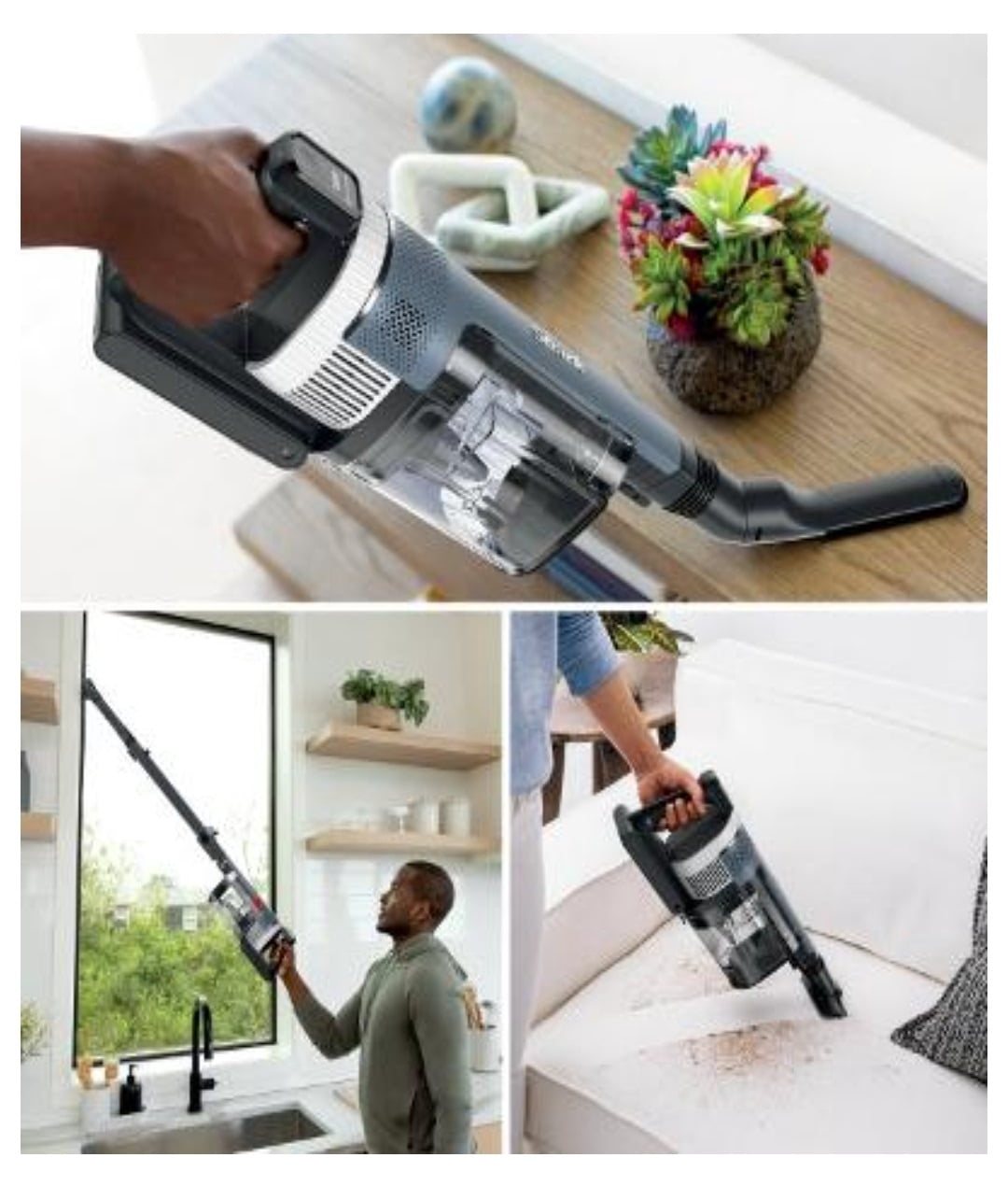 Shark Cordless Stratos with Clean Sense IQ Cordless Vacuum Gray (UZ815H)
