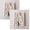 A131 N 4.9" 2Pack, variant on 2Pcs 5 Inch 26 Letter For Wall Decoration Flowers Can Be Painted On Wood Children'S Room Letters Wooden Letters For Crafts Name Signs Wedding Home Decoration Desktop Ornament