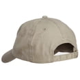 thumbnail image 4 of NASA Insignia Embroidered Washed Cap - Beige OSFM, 4 of 5