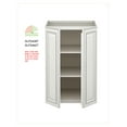 thumbnail image 2 of Sunny Wood Slp2436t-A Sanibel 24" Wide X 36" High Double Door Pantry Cabinet - White, 2 of 4