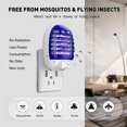 thumbnail image 2 of 4 Uds. Mata mosquitos, mata mosquitos eléctrico ultravioleta, mata moscas para interiores, mata insectos eléctrico con luz nocturna, insectos, 2 of 4