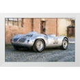 thumbnail image 2 of Stephen Chambers 14x10 White Modern Wood Framed Wall Art Titled - Porsche 718 Rsk 4, 2 of 6