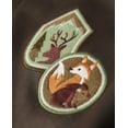thumbnail image 2 of Cute and Stylish Embroidered Leather Jackets for Toddlers - Forest Bomber Design - Size 6, 2 of 4