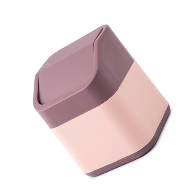 Pequeño cubo de basura de escritorio, bote de basura de escritorio, Mini papelera de plástico lindo, mini bote de basura, rendimiento inigualable