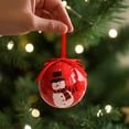thumbnail image 5 of Christmas Hanging Ornament Balls Decorative Plastic Hanging Decorations for Tree Ornaments Windows Indoor & Outdoor(Color10), 5 of 5