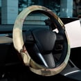 thumbnail image 6 of Columbus Day 14.5 Inch Printing PVC Leather Auto Accessories Steering Wheel Covers, Car Wheel Cover, Car Wheel Covers, 6 of 6