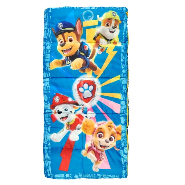 Paw Patrol 2pc Oxford Youth Sleeping Bag Set with Matching Backpack