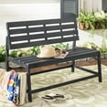 thumbnail image 2 of Safavieh Ruben Outdoor Glam Balcony Convertible Bench and Table, 2 of 12