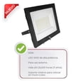thumbnail image 3 of Reflector LED Ultra Delgado, IUSA, 50 W, 6,500 K negro, 3 of 8