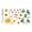 F, variant on 25PCS Small Dried Pressed Butterfly Sticker Flower For Resin Real Nature Pressing Floral Leaves For DIY Craft Jewelry Making Candle Scrapbooking Supplies Arts And Crafts for Kids Ages 8-12 Boys