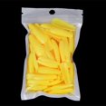 thumbnail image 1 of Nail Sequins 100Pcs Colorful Acrylic False Long Coffin Nails Fake Nails Flat Shape Art Tips Natural Full Cover Fake Nail Tips Manicure Tools Nail Art (Color : Square head yellowA), 1 of 7