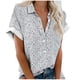 thumbnail image 1 of Mujeres Pantalones Cortos Impresos Blusas de Manga Corta Y Top Regular, Vestido de Moda de Verano Casual para Mujeres, 1 of 5