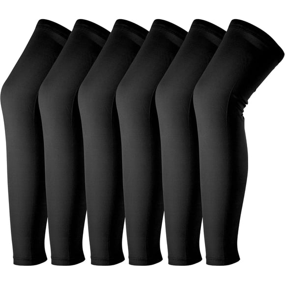 EcoNesxp Double Compression Leg Sleeves Long Leg Sleeves Compression Sports Compression Full Length Leg Sleeves