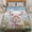 Fold Hem 55x60, variant on Lotusprint LLC Personalized Pig Quilt Bedding Set, Cute Farm Animal Quilted Comforter Set