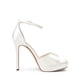 thumbnail image 2 of Tacones de Aguja para Mujer DREAM PAIRS 10 Plataforma de Satén Blanco, 2 of 7