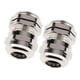 thumbnail image 1 of Glándula de cable impermeable de metal PG11 de 2 piezas con tuerca de bloqueo y junta para cable de 5-10 mm M18 x 1.5 Cola Glandura de conector a prueba de agua, 1 of 8