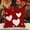 B, variant on Tyidzon Valentines Day Decorations Throw Pillow Covers 18x18 Inch, Valentine Pillow Case for Couch Sofa Home Inside Outside Holiday Party Decor
