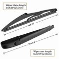 thumbnail image 4 of For 2013-2017 Rear Wiper Arm Blade Set 85242-42040 Factory Replacement Accessories Parts, 4 of 5