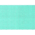 thumbnail image 1 of Ahgly Company Machine Washable Indoor Rectangle Solid Turquoise Blue Modern Area Rugs, 4' x 6', 1 of 4
