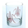 thumbnail image 6 of Pinstriped Rocks Glass, Red, 6 of 11
