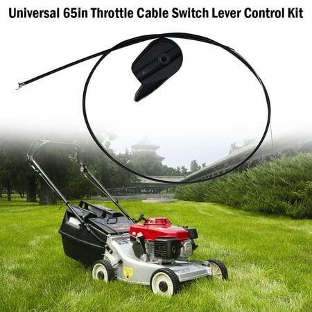 

WANYNG Lever Cable 65in Control Kit Useful Universal For Lawnmower Throttle Parts & Accessories