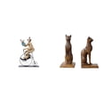 thumbnail image 1 of Colección De Figuras De Payasos: Estatuillas Decorativas Para Mesa, Centro De Mesa, Vitrina, Comedor, Etc. Incluyen Estatuas De Gatos Egipcios, Figuras Decorativas, Sujetalibros, Soportes Para, 1 of 8