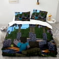 thumbnail image 1 of My World 3D Printing Bedding Set, Boy, Girl, Room Decoration-ZJKDGJKJ, 1 of 3