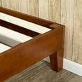 thumbnail image 3 of Zinus Wen Deluxe Wood Platform Bed Frame, Cherry Finish, Full, 3 of 8