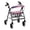 Hummingbird, variant on HELLHERO Backrest Covers Washable for Outdoor Park Neighborhoods Walker Seat Cushion Cover (Hummingbird Floral)