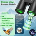 thumbnail image 5 of USCAMEL 12x42 Binoculars for Adults Kids, HD Binoculars Waterproof FMC BAK4 Binoculars Low Light Night Vision for Bird Watching Travel Hunting Outdoor Sports Concerts, 5 of 10